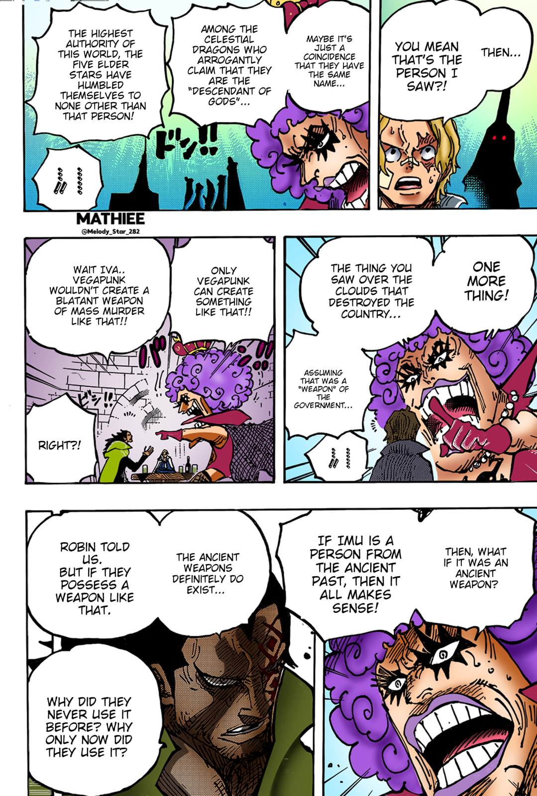 One Piece Digital Colored Chapter 1086 image 16